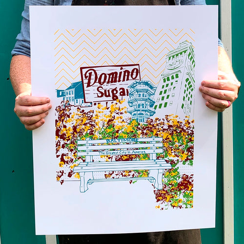 Baltimore Maryland | Charm City Revisited | Limited Edition Silk Screen 16" x 20" poster