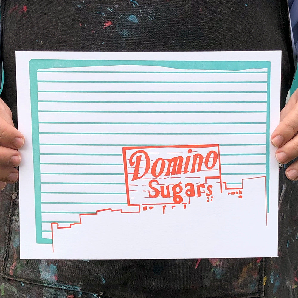 Baltimore Maryland | Domino Sugars Factory | Letterpress 8
