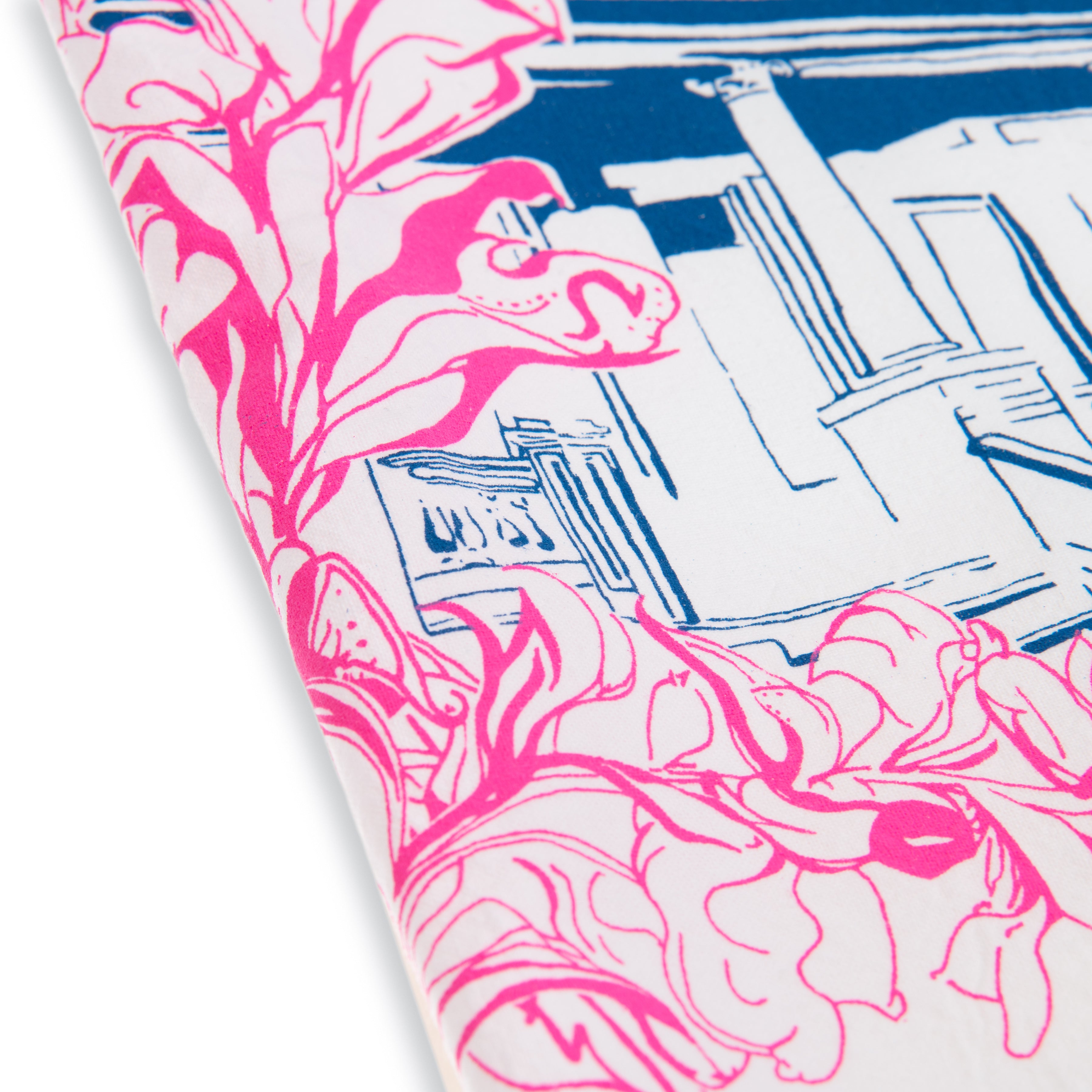 Baltimore Maryland | Abell Avenue Painted Ladies | tea towel