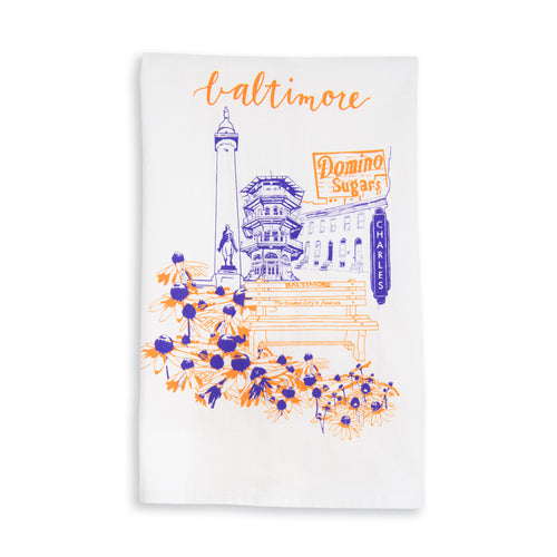 Baltimore Maryland | City Love | tea towel