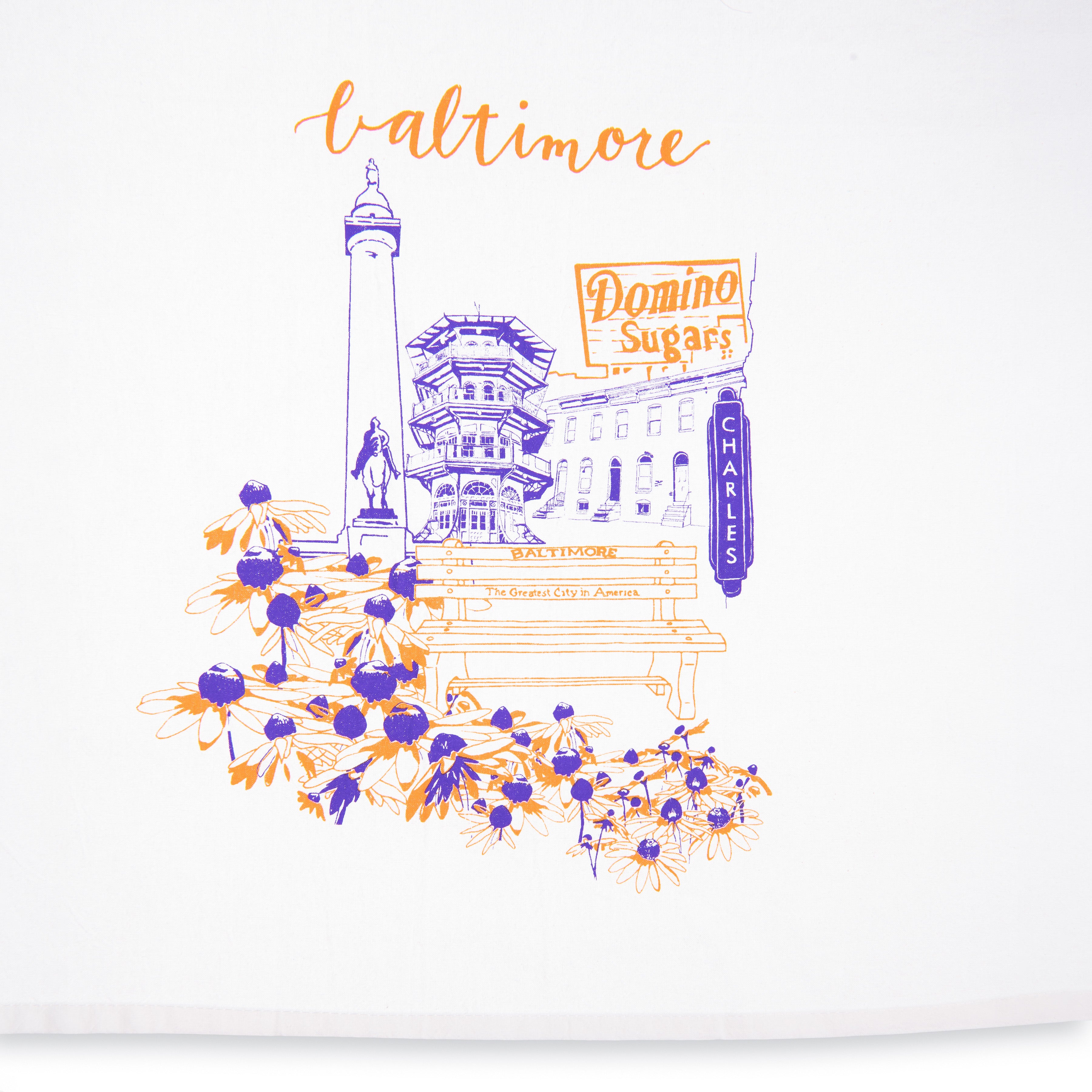 Baltimore Maryland | City Love | tea towel