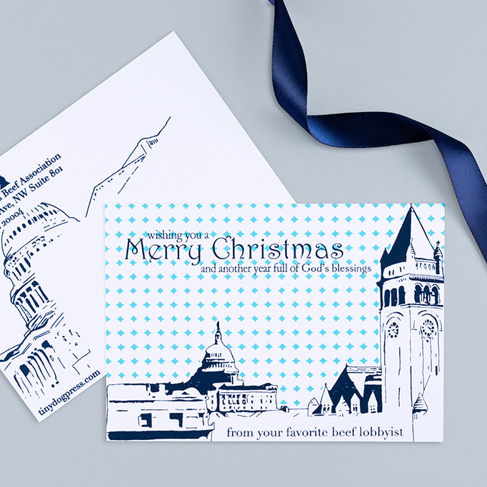 Holiday Postcard | Architecture Postcard