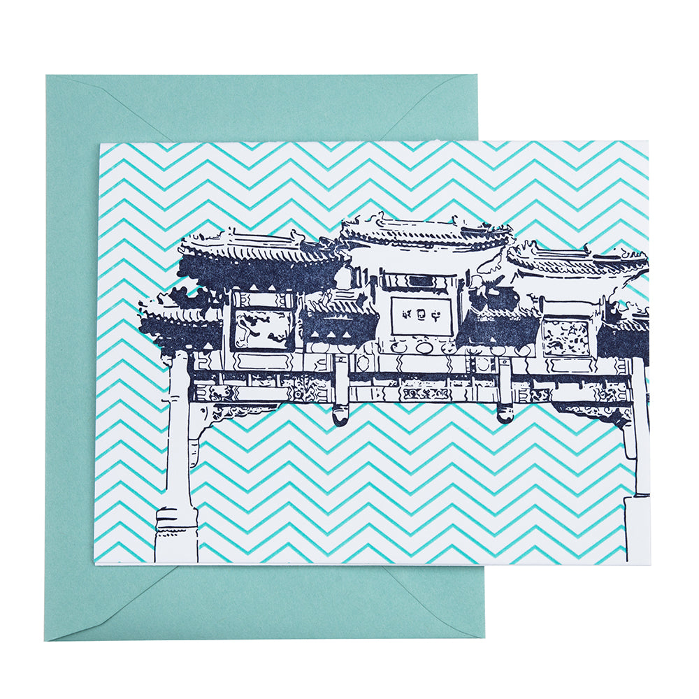 Washington D.C. | D.C. Neighborhoods Pack of 5 Cards |  Letterpress City Card