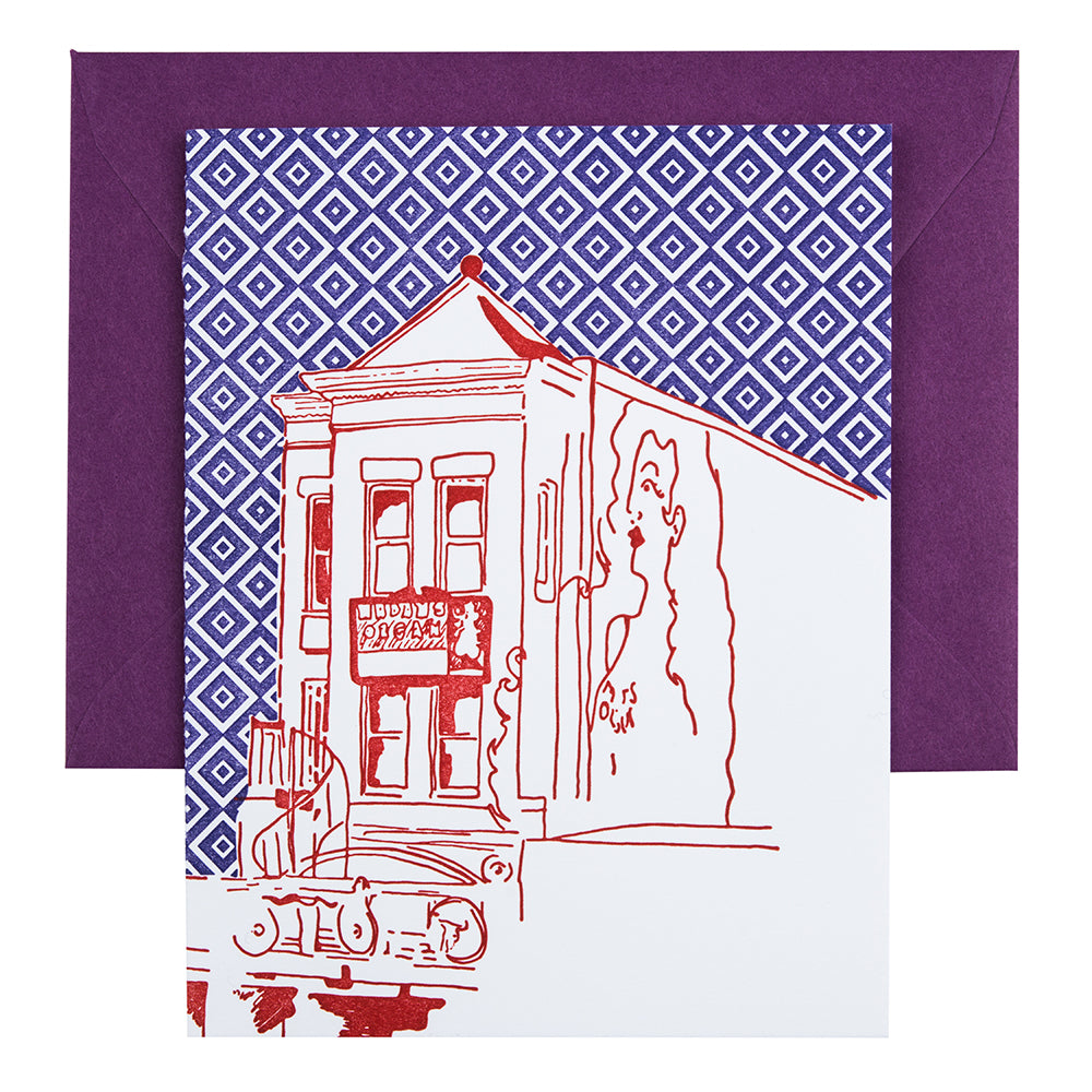 Washington D.C. | D.C. Neighborhoods Pack of 5 Cards |  Letterpress City Card