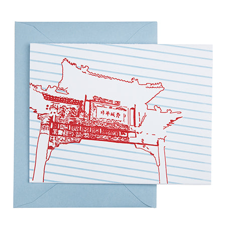 Philadelphia Pennsylvania | Philadelphia Neighborhoods Pack of 5 Cards |  Letterpress City Card