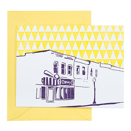 Baltimore Maryland | Charmery | Letterpress City Card