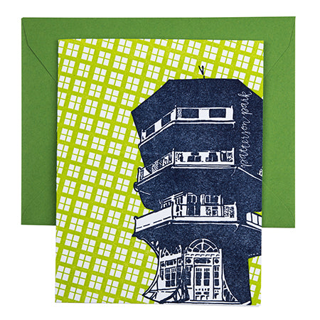 Baltimore Maryland | Baltimore Landmarks Pack of 5 Cards | Letterpress City Cards