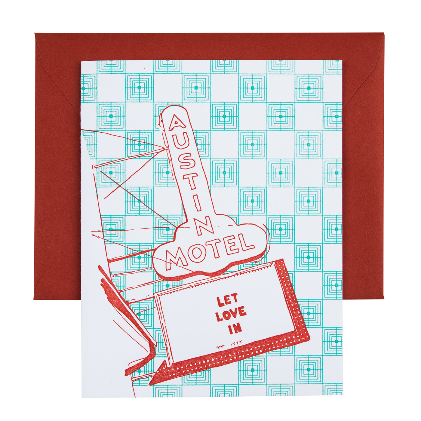 Austin Texas | Austin Neighborhoods Pack of 5 Cards | Letterpress City Cards