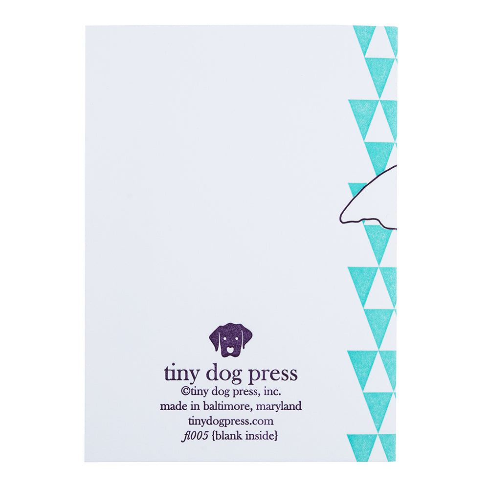 Lily | Letterpress Floral Card